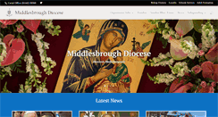 Desktop Screenshot of middlesbrough-diocese.org.uk
